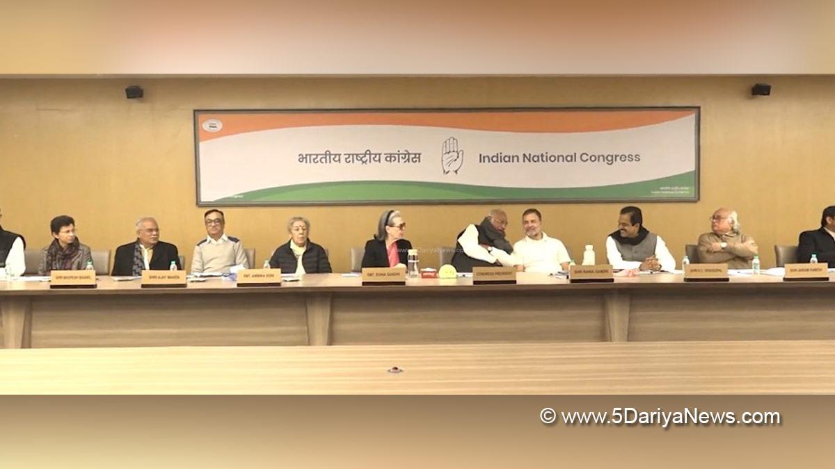 Sonia Gandhi, Indian National Congress, Congress, All India Congress Committee, Rahul Gandhi, Mallikarjun Kharge, Shashi Tharoor, Siddaramaiah