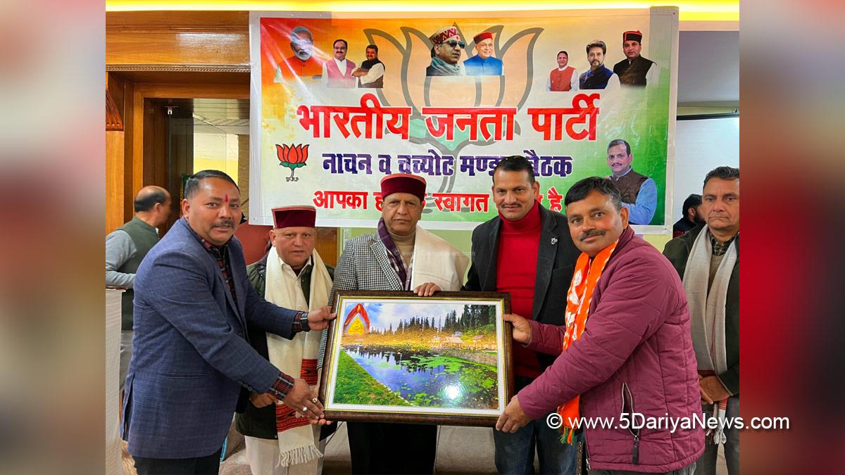 Rajeev Bindal, Dr Rajeev Bindal, Himachal Pradesh, Himachal, Bharatiya Janata Party, BJP, BJP Himachal, Shimla, BJP Himachal Pradesh