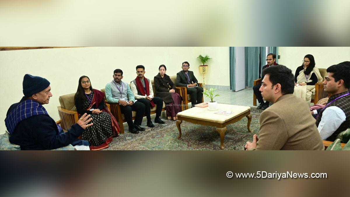 Manoj Sinha, Lieutenant Governor JK, Raj Bhavan, Jammu, Srinagar, Kashmir, Jammu And Kashmir, Rakesh Minhas, Dr Rakesh Minhas, DC Jammu, Jammu, Deputy Commissioner Jammu