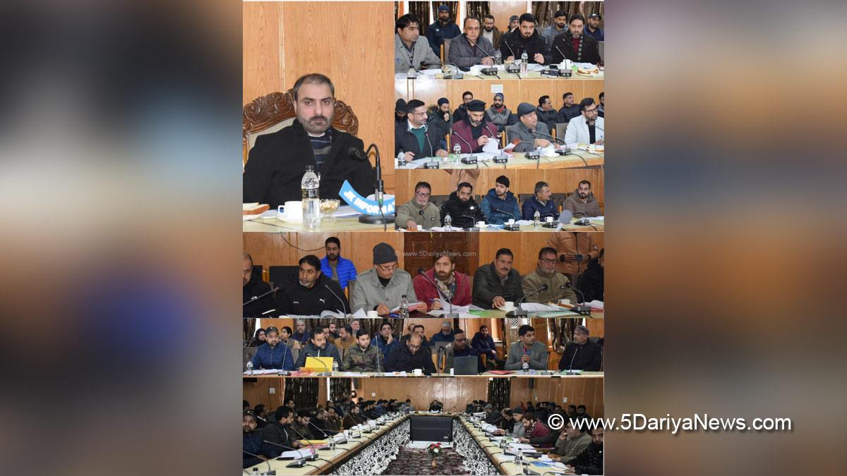 Dr Basharat Qayoom, Pulwama, Deputy Commissioner Pulwama, Kashmir, Jammu And Kashmir, Jammu, District Administration Pulwama, District Level Review Committee, DLRC