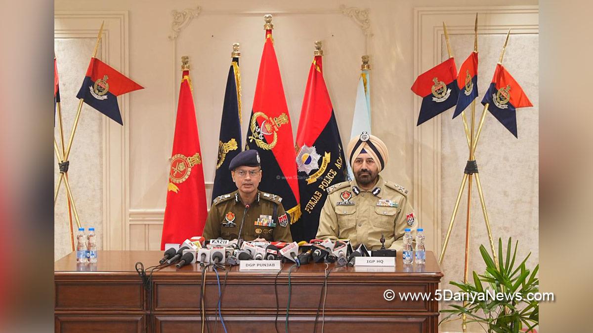 Gaurav Yadav, Punjab Police, Police, Punjab Admin, Director General of Police Punjab, DGP Punjab