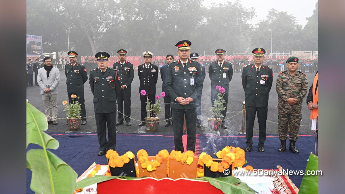 Military, Indian Army, Lieutenant General Virendra Vats, National Cadet Corps, NCC, Republic Day Camp, RDC, NCC Republic Day Camp 2026, Sarv Dharm Pooja