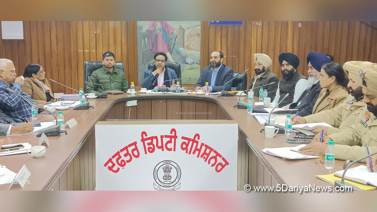 Abhijit Kaplish, DC Sri Mukatsar Sahib, Sri Mukatsar Sahib, Deputy Commissioner Sri Mukatsar Sahib