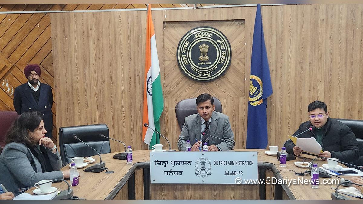 Himanshu Aggarwal, Dr Himanshu Aggarwal, DC Jalandhar, Jalandhar, Deputy Commissioner Jalandhar