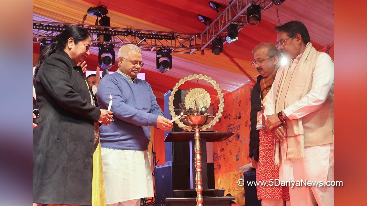 Rekha Gupta, Bharatiya Janata Party, BJP, BJP Delhi, Chief Minister of Delhi, Delhi CM, Harsh Malhotra, Shabdotsav 2026, Bharat Abhyudaya, Major Dhyan Chand Stadium