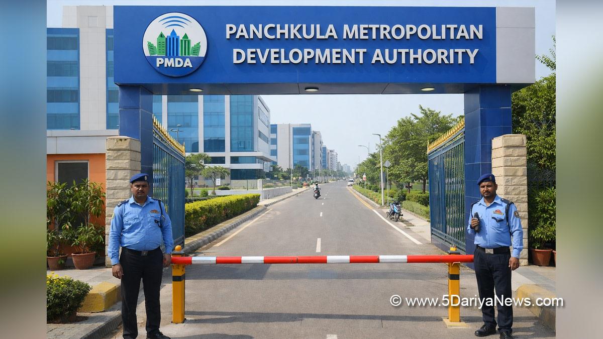KM Pandurang, Director General of Mining and Geology Department Haryana, Haryana, Haryana Admin, Panchkula Metropolitan Development Authority, PMDA
