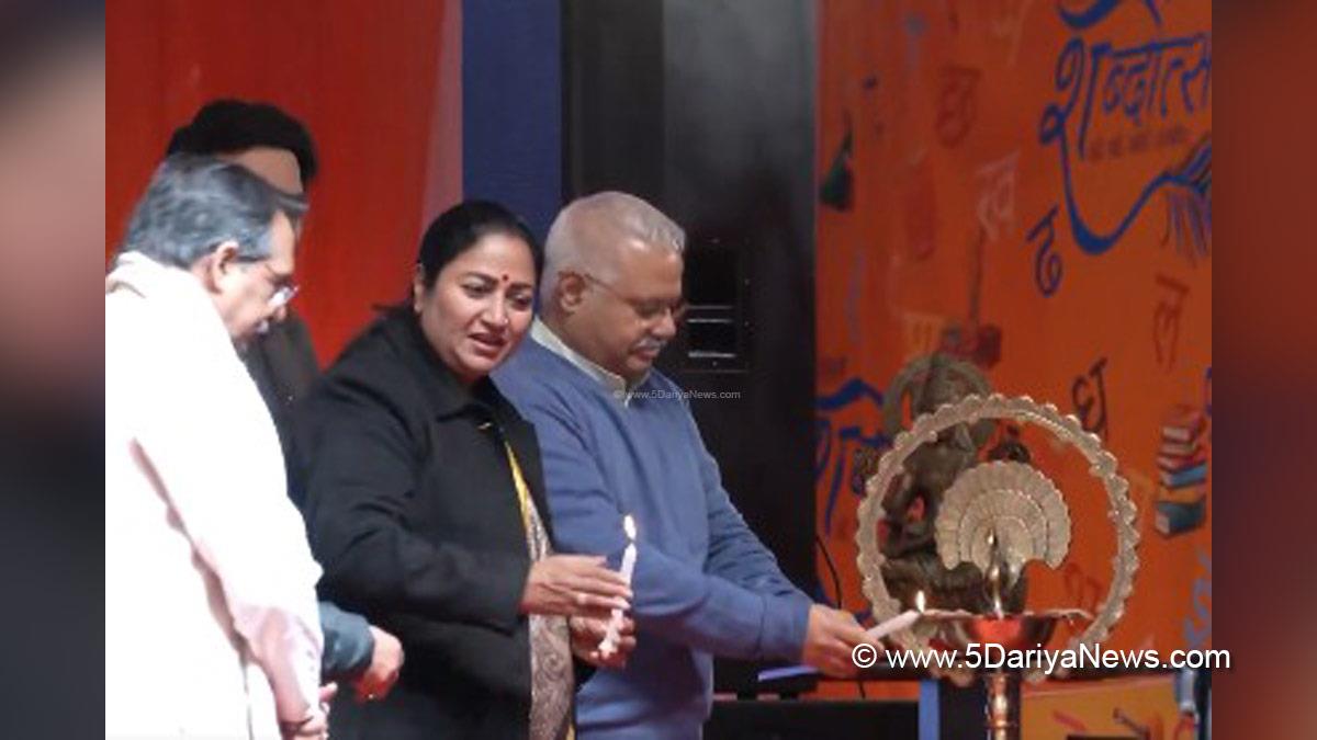 Rekha Gupta, Bharatiya Janata Party, BJP, BJP Delhi, Chief Minister of Delhi, Delhi CM, Harsh Malhotra, Shabdotsav 2026, Bharat Abhyudaya, Major Dhyan Chand Stadium