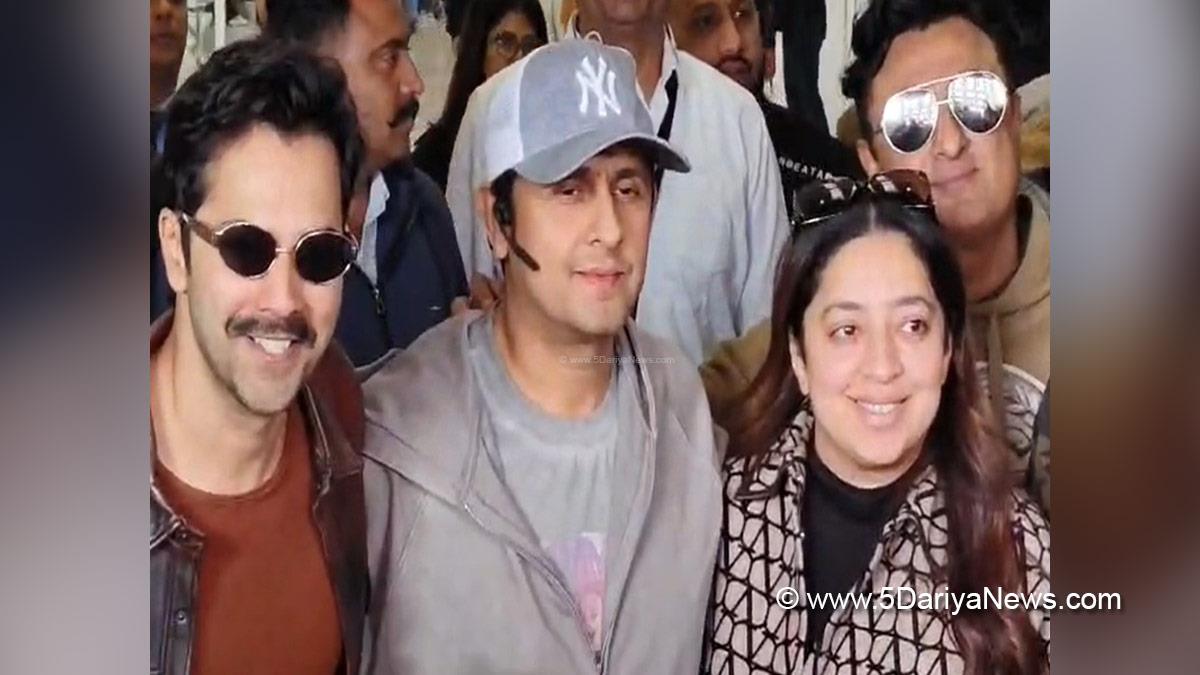 Varun Dhawan, Bollywood, Entertainment, Mumbai, Actor, Cinema, Hindi Films, Movie, Mumbai News, Sonu Nigam, Border 2
