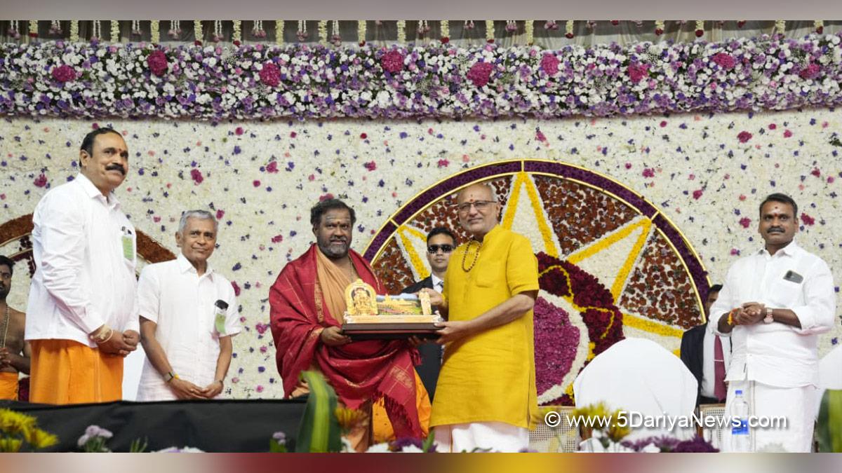 CP Radhakrishnan, Chandrapuram Ponnusami Radhakrishnan, Vice President of India, BJP, Bharatiya Janata Party, Dr Loganathan Murugan, Dr L Murugan