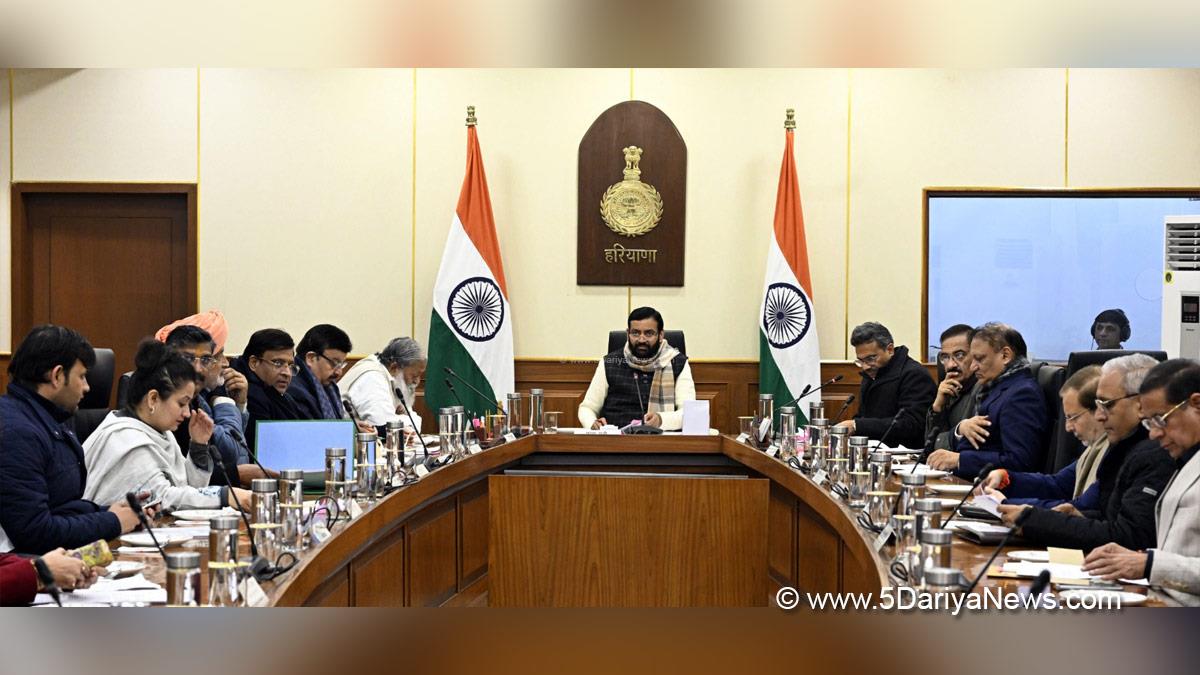 Nayab Singh Saini, Haryana, Bharatiya Janata Party, BJP, Haryana Chief Minister, Chief Minister of Haryana, BJP Haryana, Dr Arvind Sharma, Cabinet Decisions Haryana