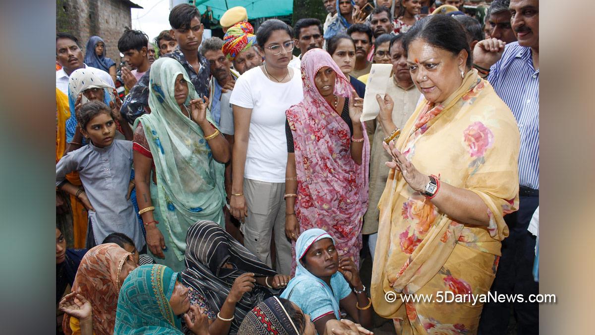 Vasundhara Raje, Jaipur, Rajasthan, BJP, Bharatiya Janata Party, BJP Rajasthan