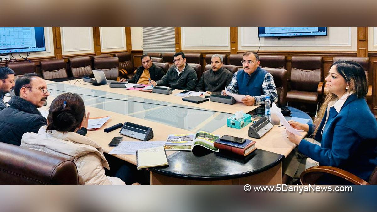 Yasha Mudgal, Commissioner Secretary Youth Services and Sports, Kashmir, Jammu And Kashmir, Jammu