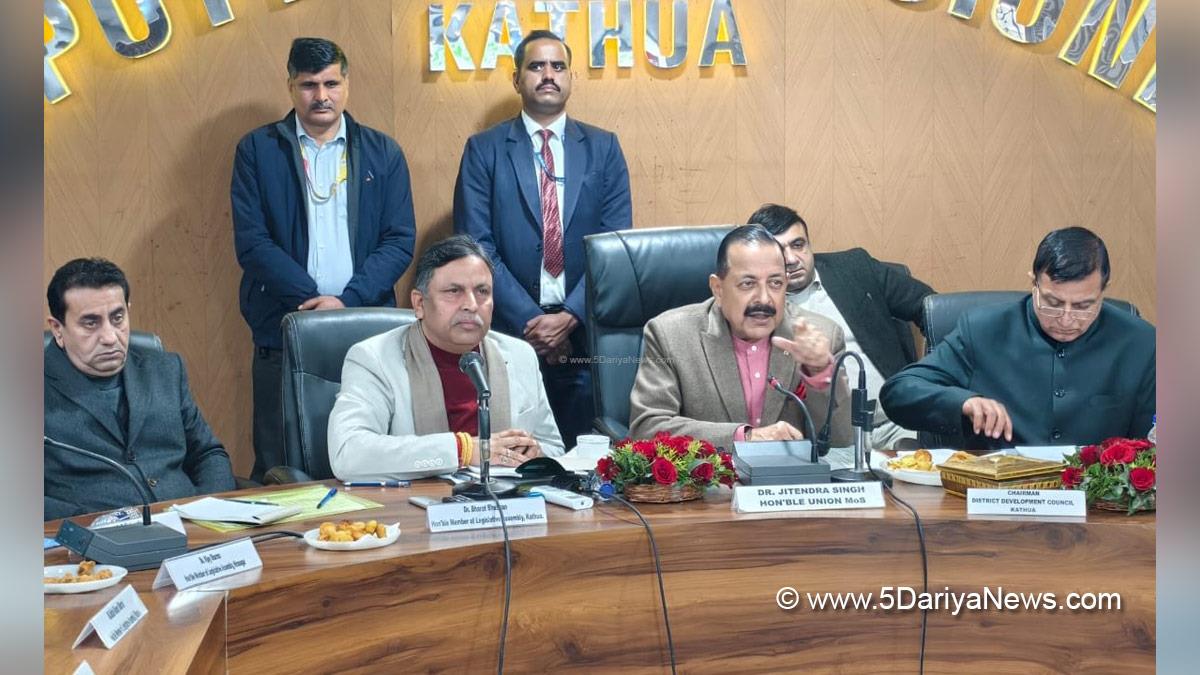 Dr Jitendra Singh, Bharatiya Janata Party, BJP, Union Minister of Earth Sciences