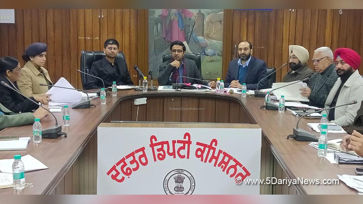 Abhijit Kaplish, DC Sri Mukatsar Sahib, Sri Mukatsar Sahib, Deputy Commissioner Sri Mukatsar Sahib
