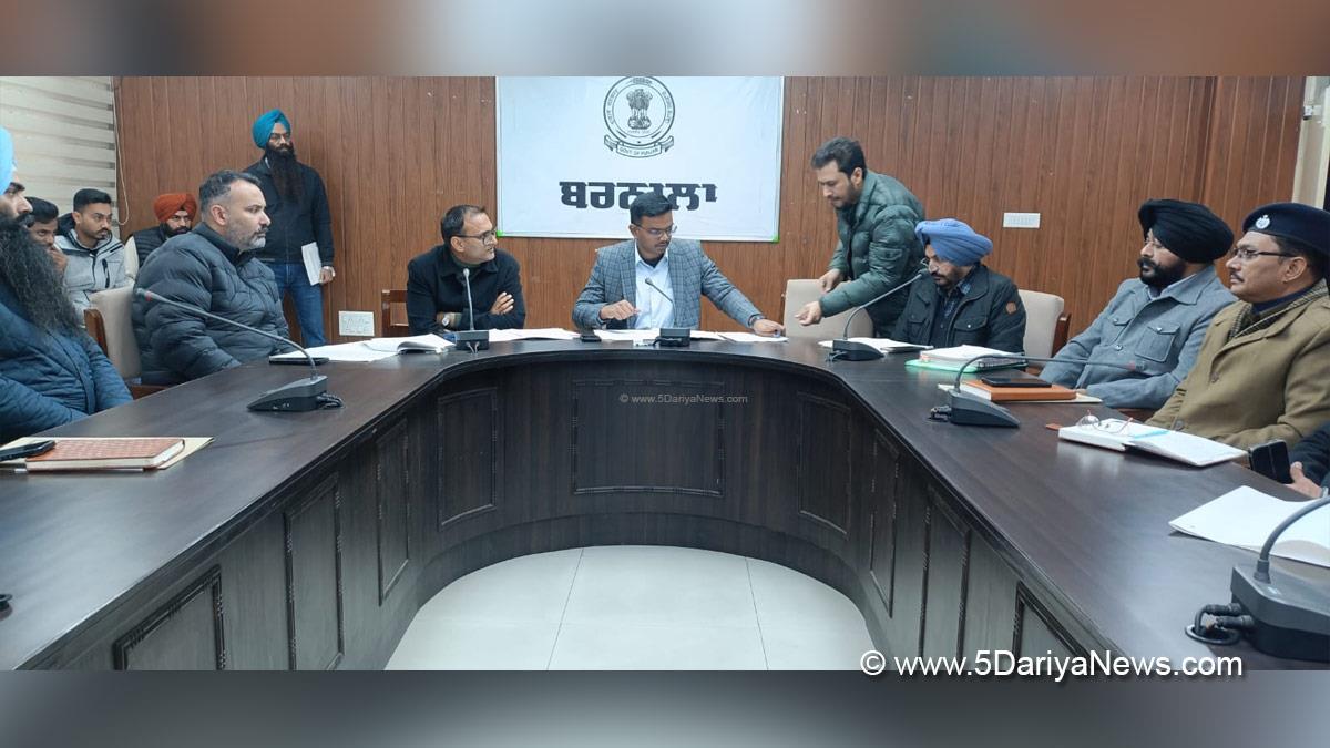 T Benith, DC Barnala, Deputy Commissioner Barnala, Barnala