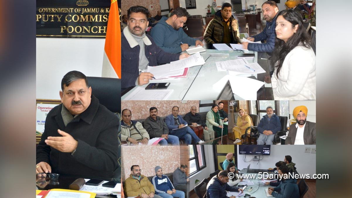 Ashok Kumar Sharma reviews antidrug measures at District NCORD Meeting