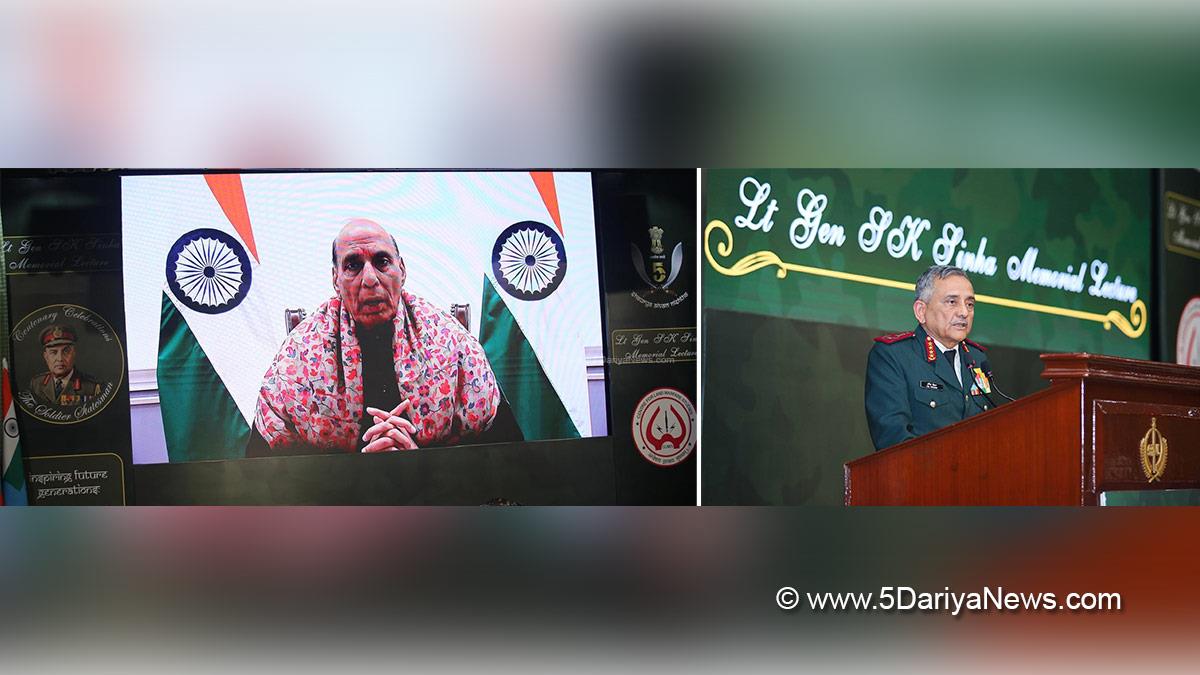 Rajnath Singh, Union Defence Minister, Defence Minister of India, BJP, Bharatiya Janata Party, Military, Indian Army, General Anil Chauhan, Chief of Defence Staff, Indian Armed Forces