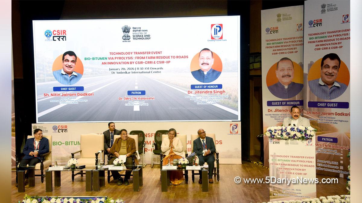 Nitin Gadkari, Nitin Jairam Gadkari, BJP, Bharatiya Janata Party, Union Minister of Road Transport and Highways, Dr Jitendra Singh