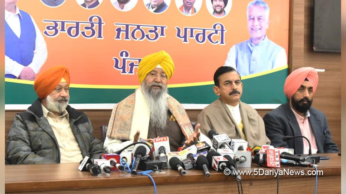 Iqbal Singh Lalpura, BJP, BJP Punjab, Bharatiya Janata Party, BJP, Pritpal Singh Baliawal, Vineet Joshi, Jagdeep Singh Cheema