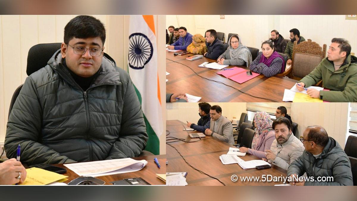 Jatin Kishore, Ganderbal, Deputy Commissioner Ganderbal, Kashmir, Jammu And Kashmir, Jammu, District Administration Ganderbal, National Tuberculosis Elimination Programme, NTEP, TB Mukt Bharat