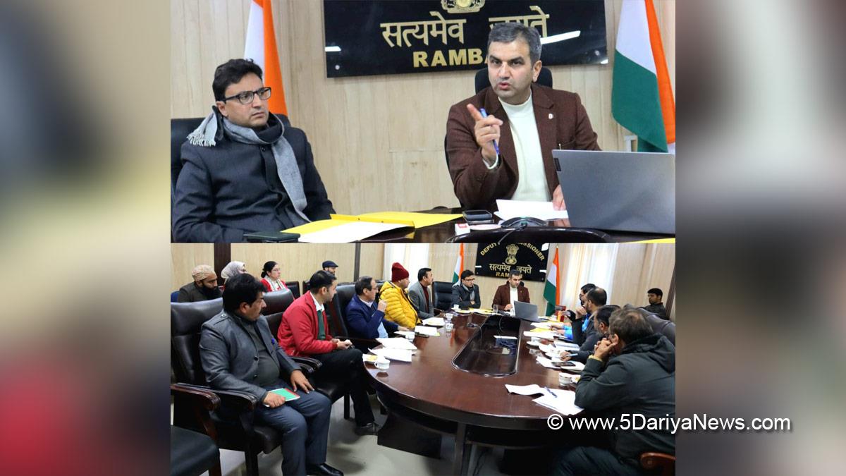 Mohammad Alyas Khan, Ramban, Deputy Commissioner Ramban, Kashmir, Jammu And Kashmir, Jammu, District Administration Ramban, Mission YUVA