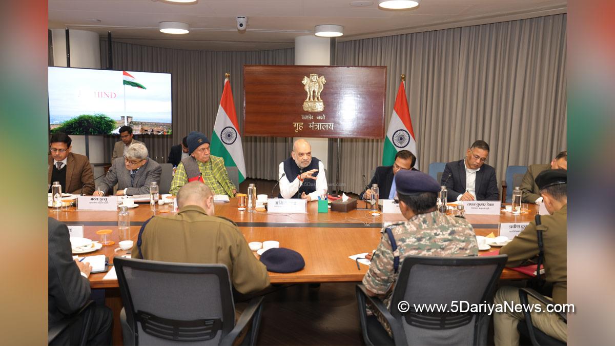 Amit Shah, Union Home Minister, BJP, Bharatiya Janata Party, Minister of Cooperation, Manoj Sinha, Atul Dulloo
