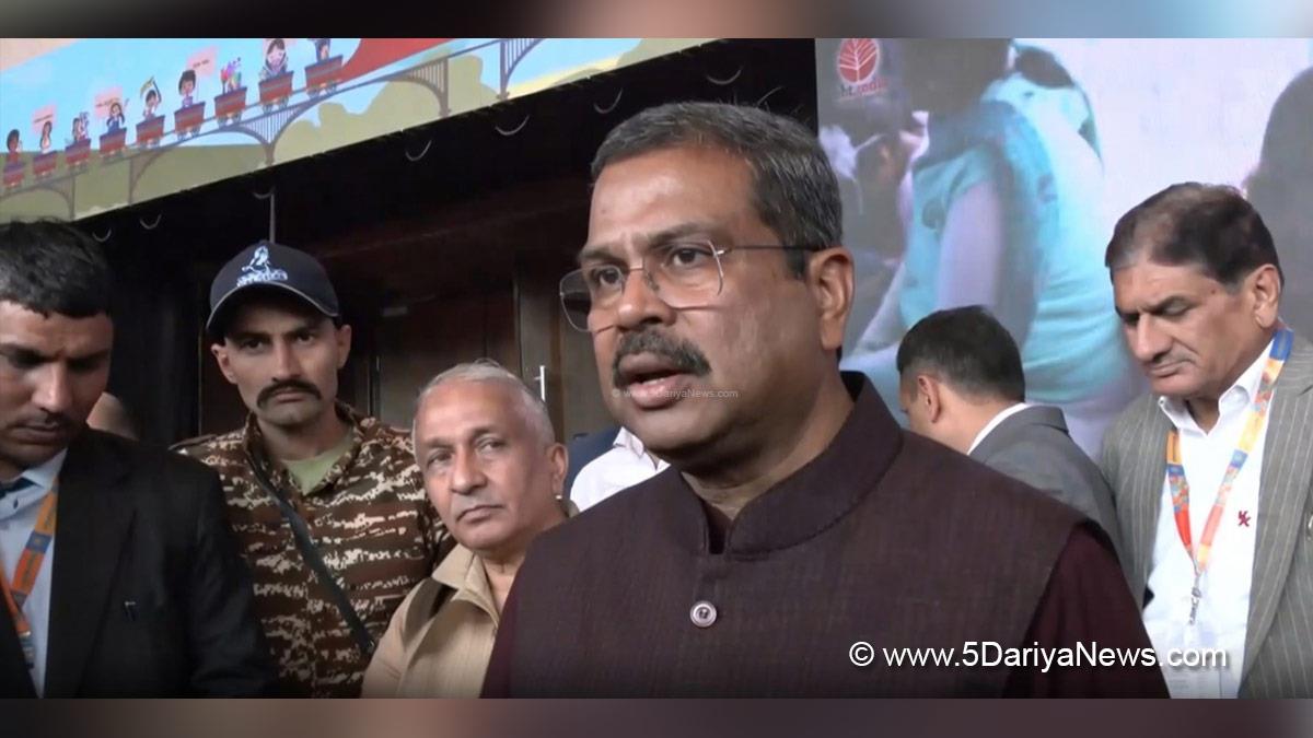 Dharmendra Pradhan, Dharmendra Debendra Pradhan, BJP, Bharatiya Janata Party, Union Education Minister, 53rd New Delhi World Book Fair
