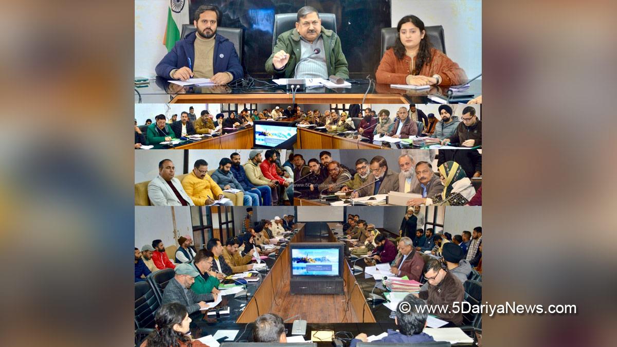 Ashok Kumar Sharma, Poonch, Deputy Commissioner Poonch, Kashmir, Jammu And Kashmir, Jammu, District Administration Poonch, District Rent Assessment Committee, DRAC
