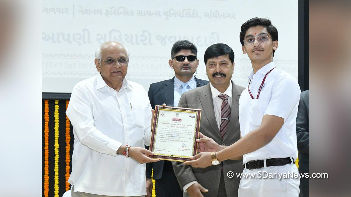Bhupendra Patel, Bhupendrabhai Rajnikantbhai Patel, Chief Minister of Gujarat, BJP, Bharatiya Janata Party, Gandhinagar, Gujarat, International Anti Corruption Day