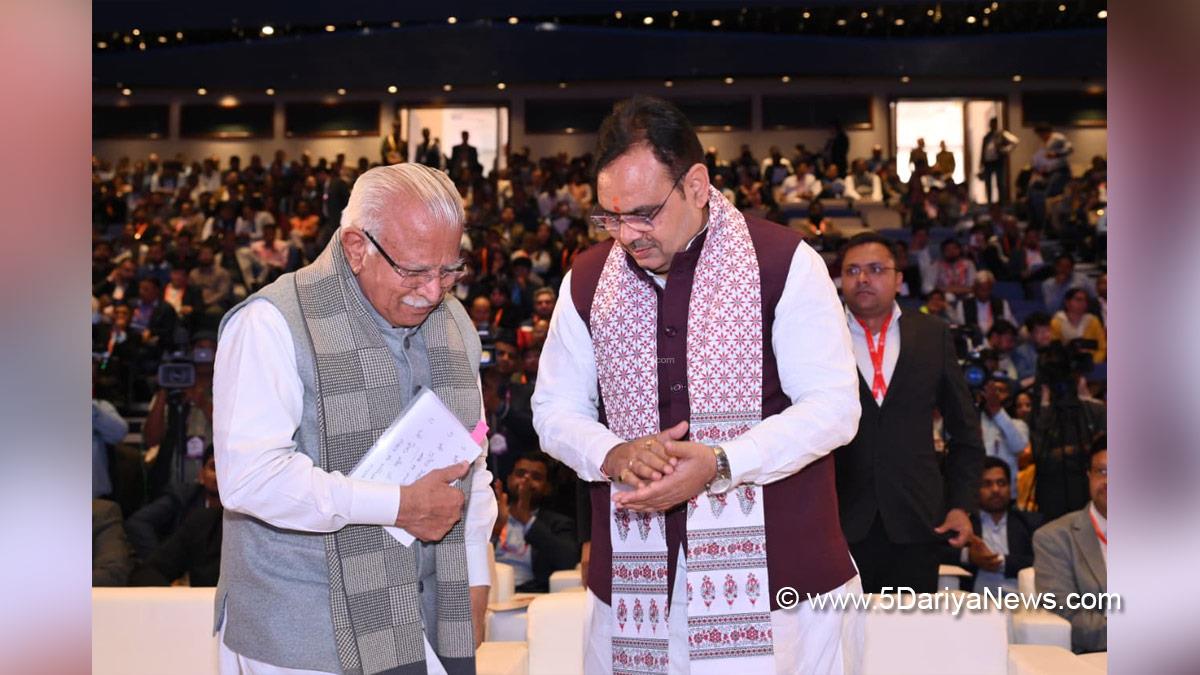 Manohar Lal Khattar, Union Minister of Power and Minister of Housing and Urban Affairs, Ministry of Power and Minister of Housing and Urban Affairs, BJP, Bharatiya Janata Party, Bhajan Lal Sharma, BhajanLal Sharma, Chief Minister Of Rajasthan