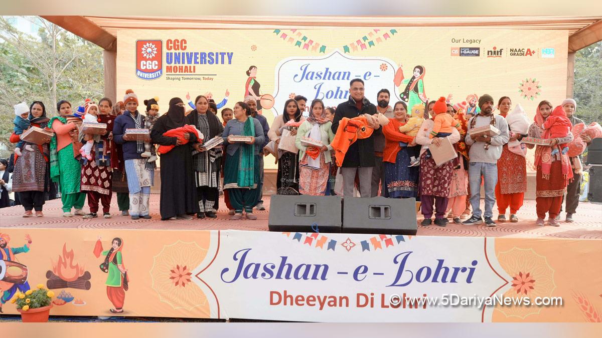 CGC Jhanjeri, Chandigarh Group Of Colleges, Satnam Singh Sandhu, Rashpal Singh Dhaliwal, Jhanjeri, CGC Jhanjeri Campus, Dheeyan Di Lohri