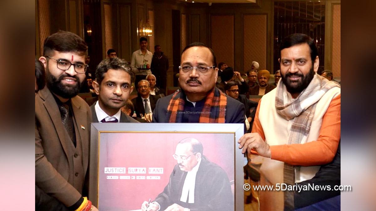 Nayab Singh Saini, Haryana, Bharatiya Janata Party, BJP, Haryana Chief Minister, Chief Minister of Haryana, BJP Haryana, Advocate Vasu Ranjan Shandilya, Surya Kant, Chief Justice of India