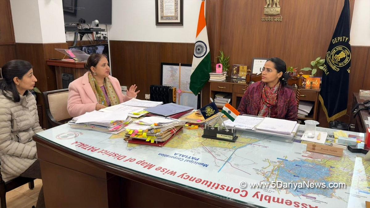  Preeti Yadav, Dr Preeti Yadav, DC Patiala, Deputy Commissioner Patiala, Patiala