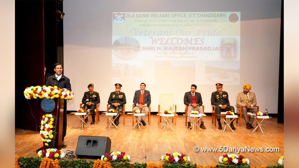 H Rajesh Prasad, Chief Secretary, Chief Secretary Chandigarh, UT Chandigarh, Nishant Kumar Yadav, Deputy Commissioner Chandigarh