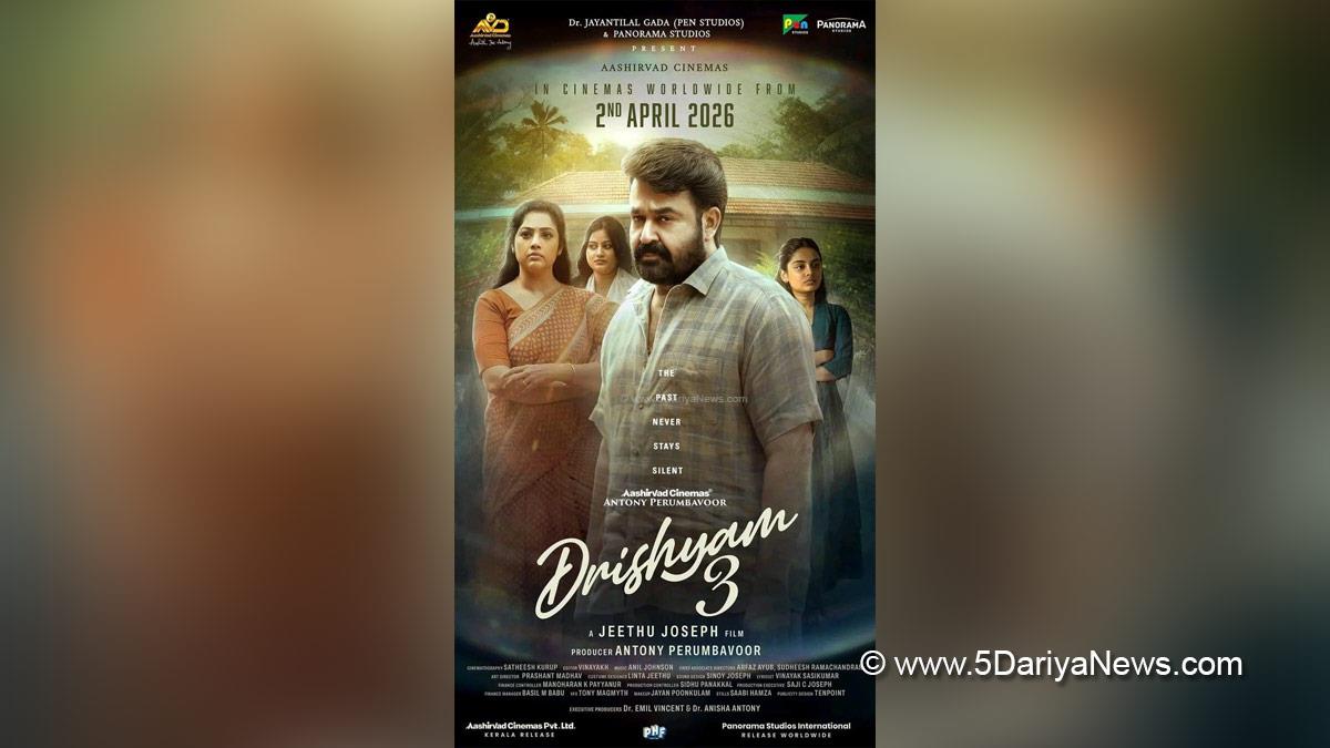 Tollywood, Entertainment, Actor, Actress, Cinema, Movie, Telugu Films, Mohanlal, Drishyam 3, Jeethu Joseph