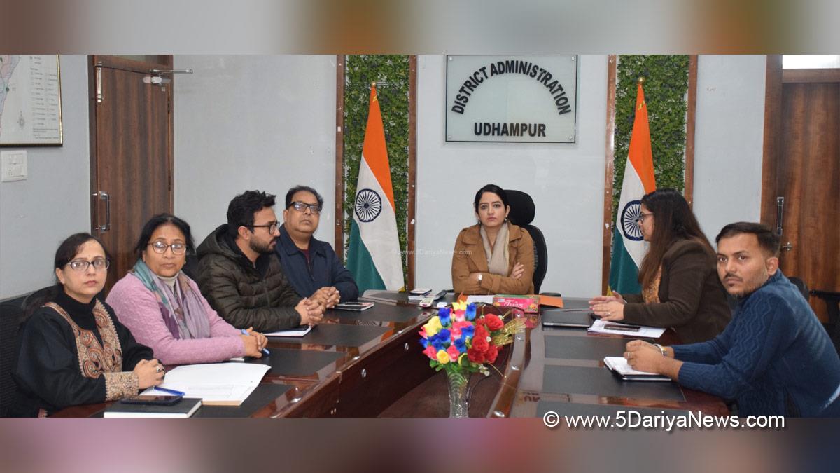 Saloni Rai, Udhampur, DC Udhampur, Deputy Commissioner Udhampur, Kashmir, Jammu And Kashmir, Jammu, District Administration Udhampur