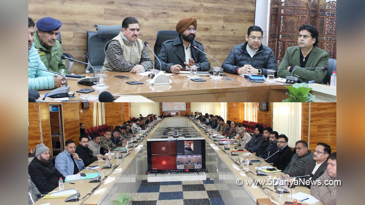 Harvinder Singh, Doda, Deputy Commissioner Doda, Kashmir, Jammu And Kashmir, Jammu, District Administration Doda, Dhananter Singh Kotwal, Winter Festival Bhaderwah