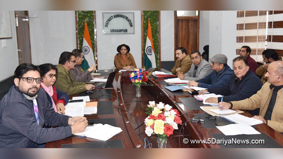 Saloni Rai, Udhampur, DC Udhampur, Deputy Commissioner Udhampur, Kashmir, Jammu And Kashmir, Jammu, District Administration Udhampur