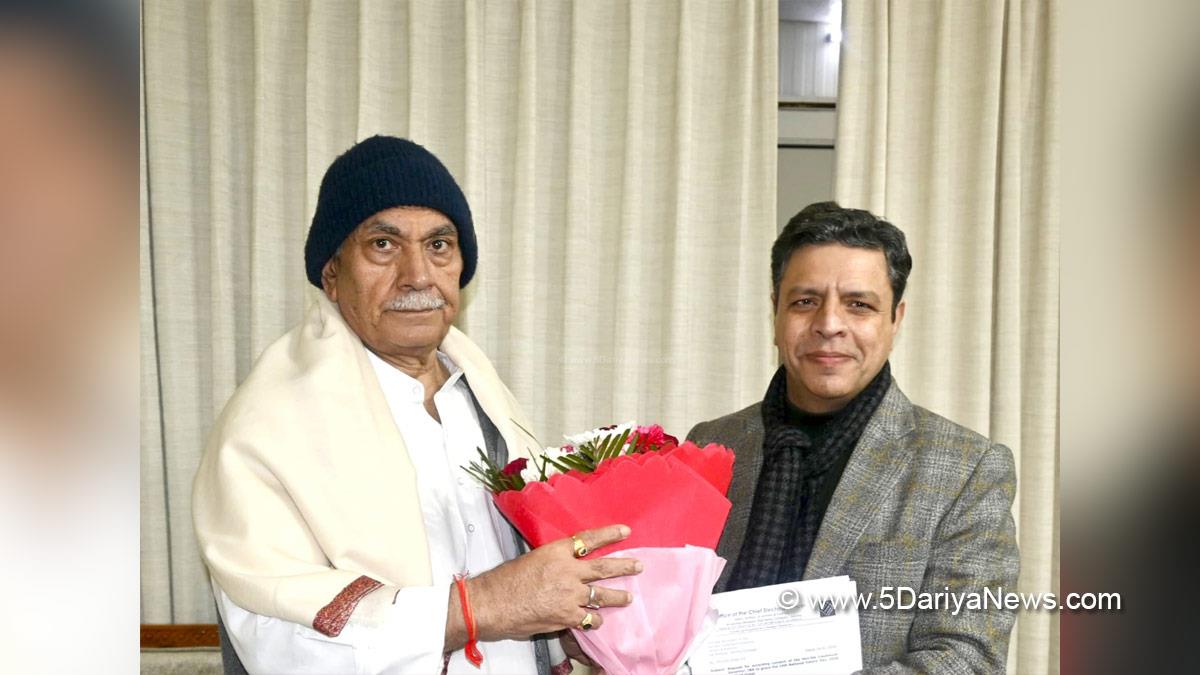 Manoj Sinha, Lieutenant Governor JK, Raj Bhavan, Jammu, Srinagar, Kashmir, Jammu And Kashmir, Sanjeev Verma