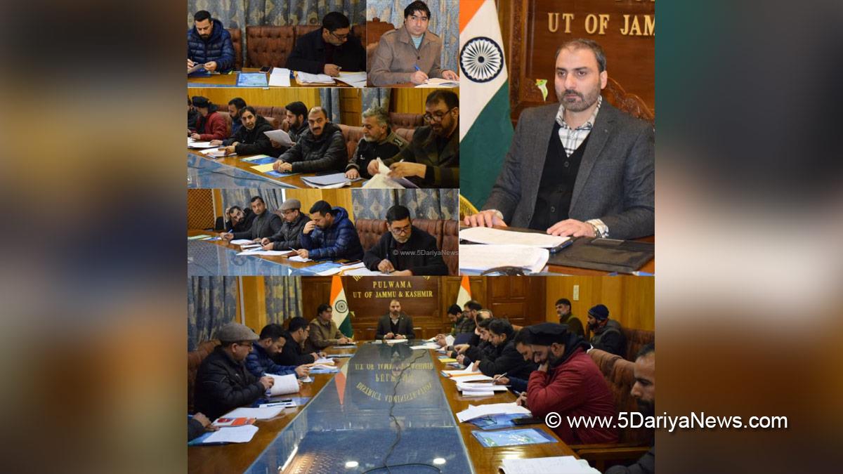 Dr Basharat Qayoom, Pulwama, Deputy Commissioner Pulwama, Kashmir, Jammu And Kashmir, Jammu, District Administration Pulwama, District Level Technical Committee, DLTC