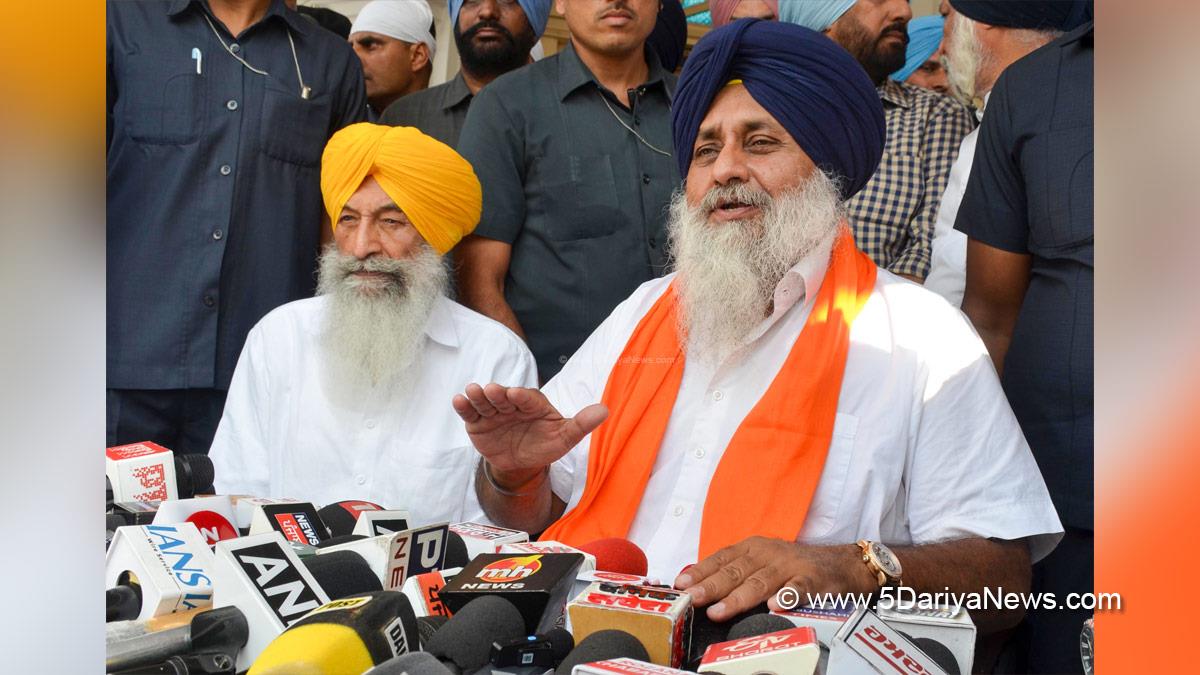 Sukhbir Badal, Sukhbir Singh Badal, Shiromani Akali Dal, SAD, Akali Dal