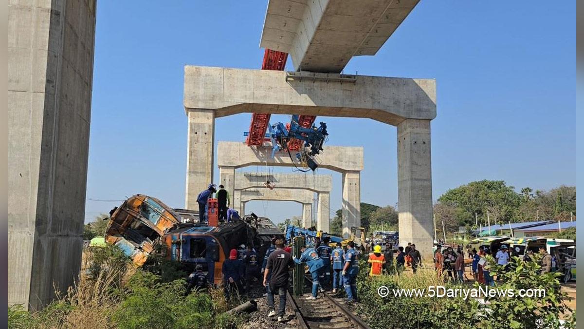 Hadsa, Hadsa World, Accident, Train Accident, Thailand