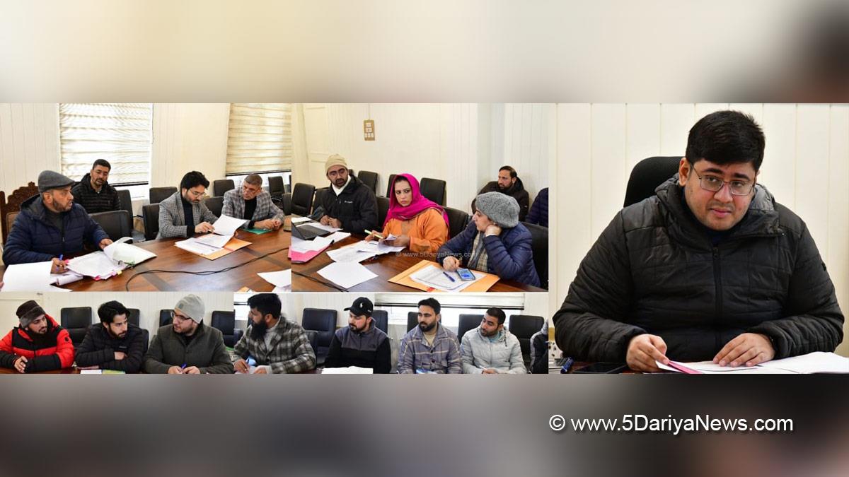 Jatin Kishore, Ganderbal, Deputy Commissioner Ganderbal, Kashmir, Jammu And Kashmir, Jammu, District Administration Ganderbal, District Level Implementation Committee, DLIC