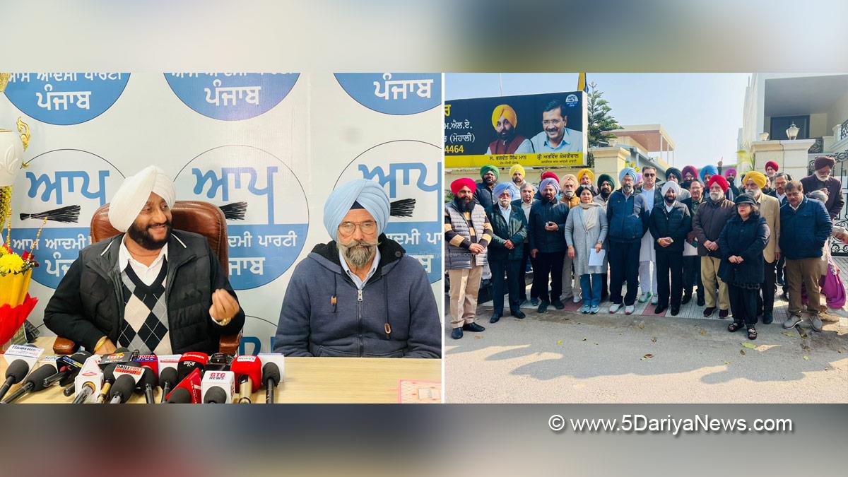 Kulwant Singh Mohali, SAS Nagar, Mohali, SAS Nagar Mohali, Sahibzada Ajit Singh Nagar, AAP, Aam Aadmi Party, Aam Aadmi Party Punjab, AAP Punjab