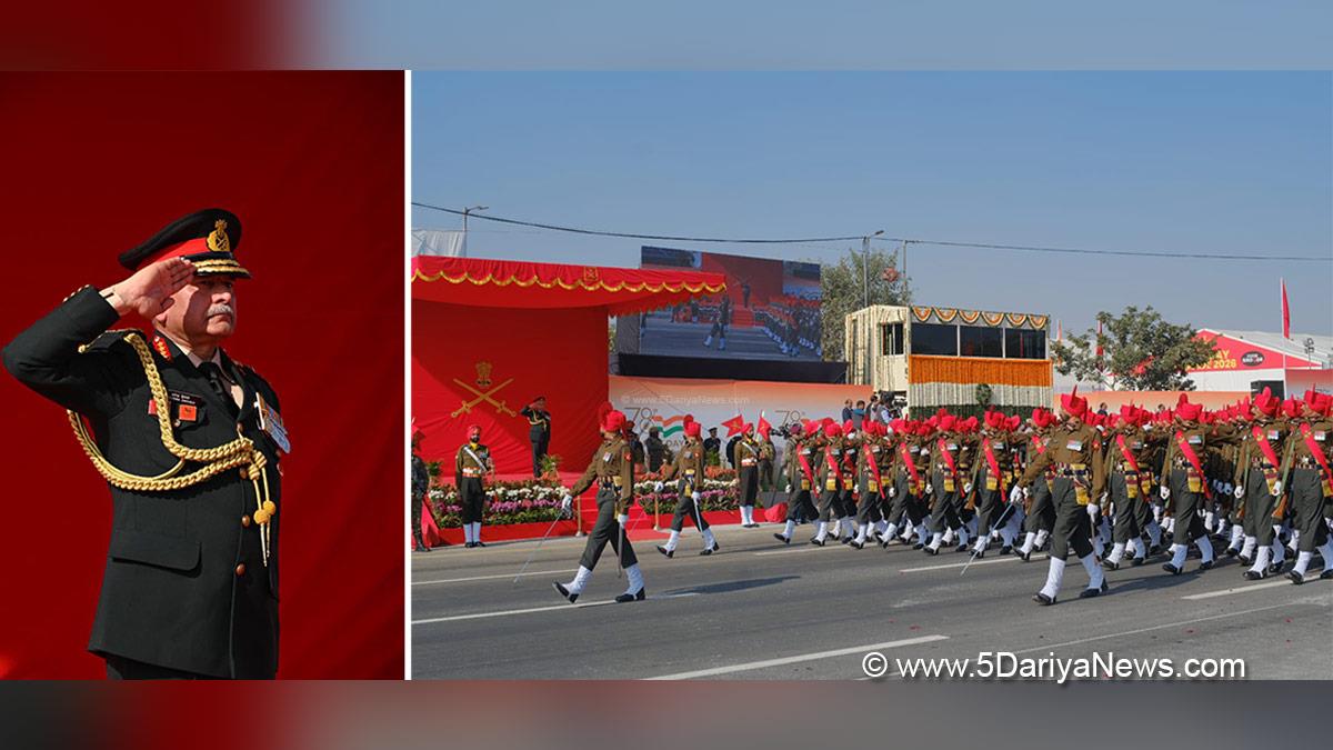 Military, General Upendra Dwivedi, Indian Army, Chief of the Army Staff, COAS, Army Day, 78th Army Day