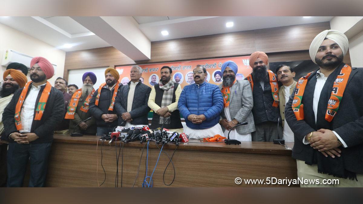 Nayab Singh Saini, Ravneet Singh Bittu, Ashwani Sharma, Sunil Jakhar, Vineet Joshi