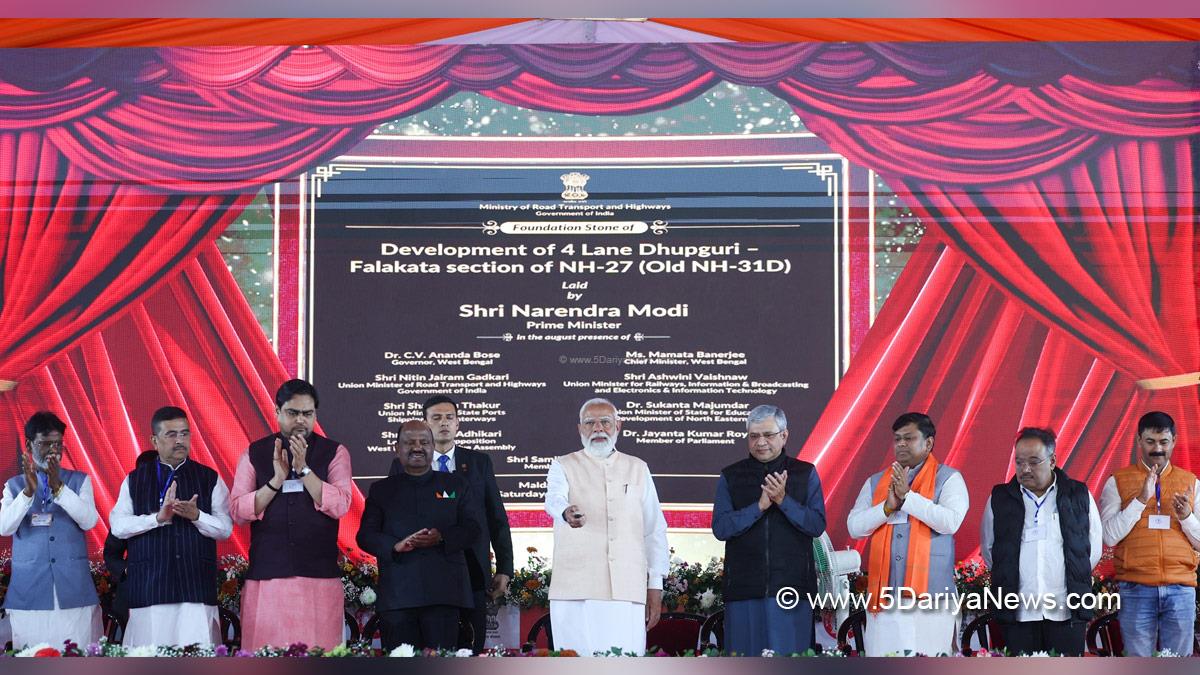 Narendra Modi, Modi, BJP, Bharatiya Janata Party, Prime Minister of India, Prime Minister, Narendra Damodardas Modi, Ashwini Vaishnaw, Shantanu Thakur, Dr Sukanta Majumdar