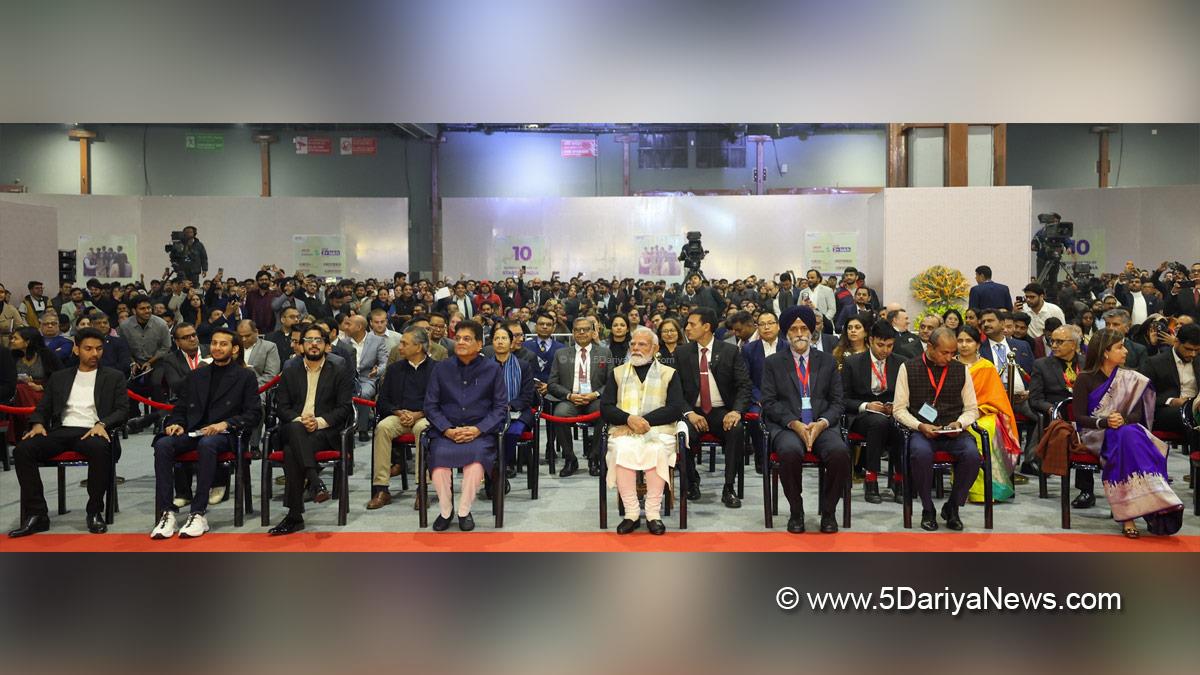 Narendra Modi, Modi, BJP, Bharatiya Janata Party, Prime Minister of India, Prime Minister, Narendra Damodardas Modi, Piyush Goyal, National Startup Day