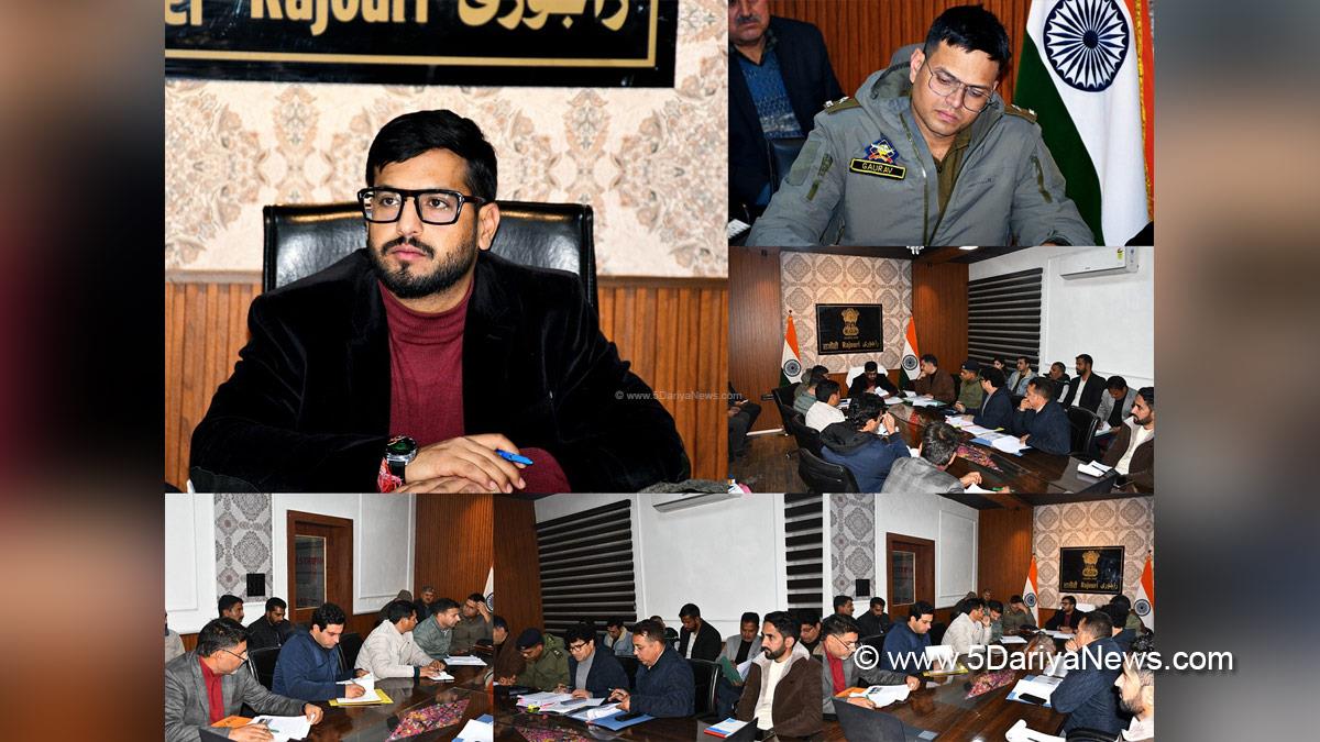 Abhishek Sharma, Rajouri, DC Rajouri, Deputy Commissioner Rajouri, Kashmir, Jammu And Kashmir, Jammu, District Administration Rajouri, Gaurav Sikarwar