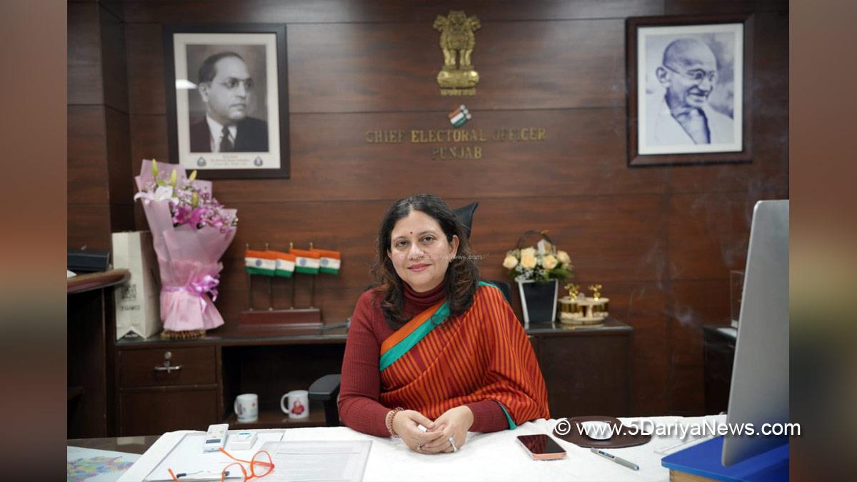 Anindita Mitra, Election Commision Punjab, ECI, Chief Electoral Officer Punjab, CEO Punjab
